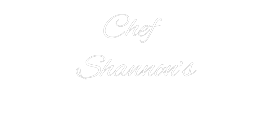 Custom Neon Text - Chef
Sha...