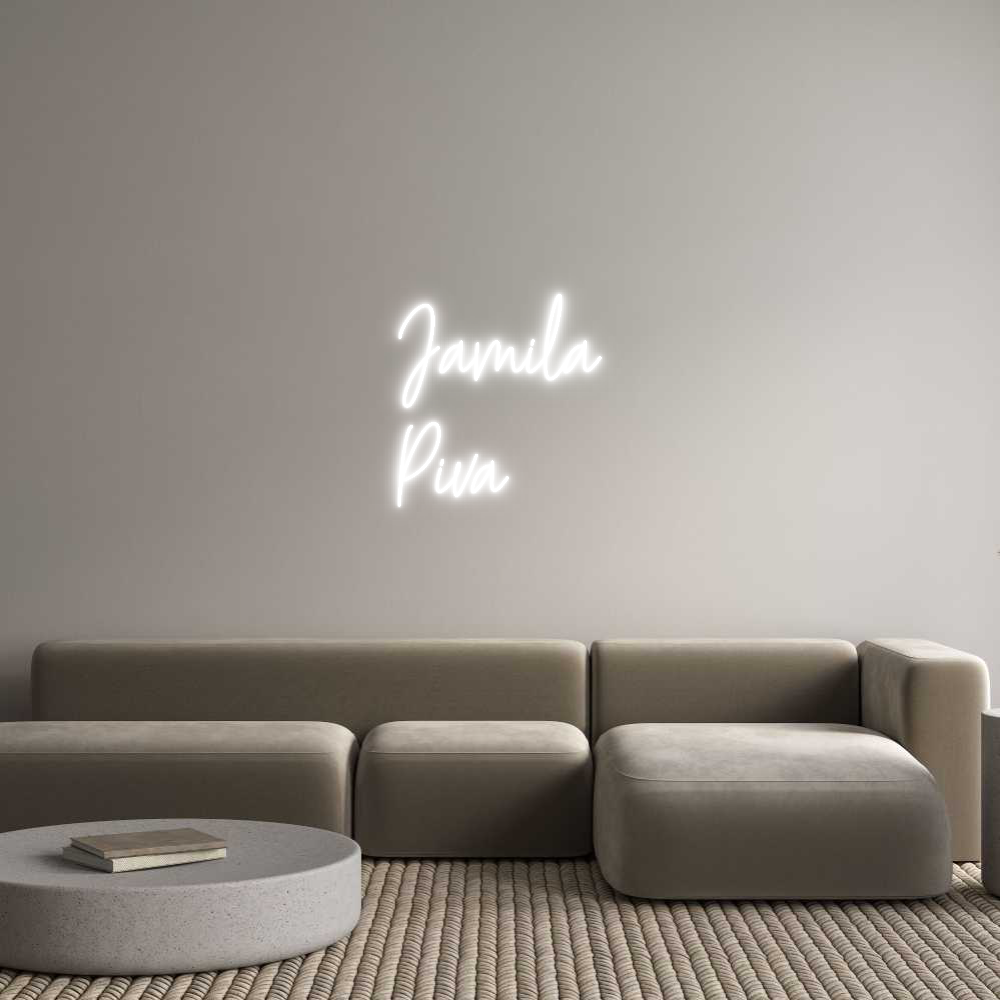 Custom Neon Text- Jamila
Piva