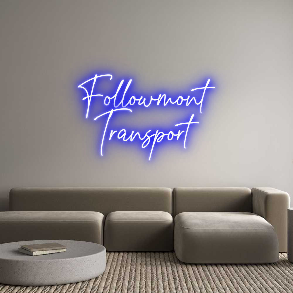 Custom Neon Text - Followmont
T...