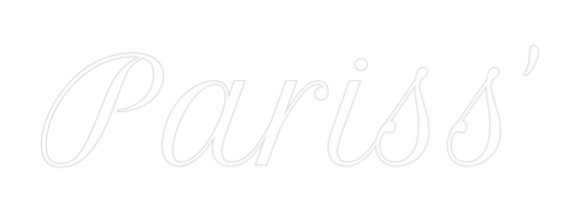 Custom Neon Text - Pariss'