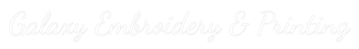 Custom Neon Text - Galaxy Embroi...