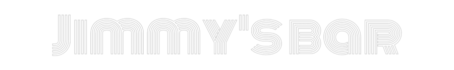 Custom Neon Text - Jimmy's bar