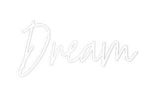 Custom Neon Text - Dream