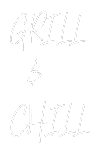 Custom Neon Text - GRILL
&
C...