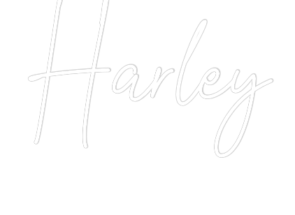 Custom Neon Text - Harley