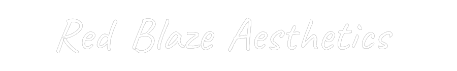 Custom Neon Text - Red Blaze Aes...