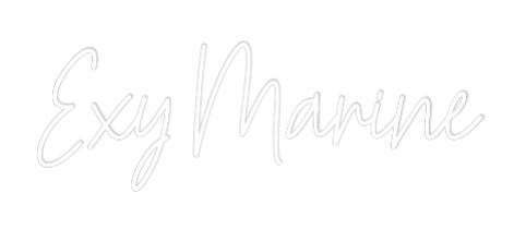 Custom Neon Text - Exy Marine