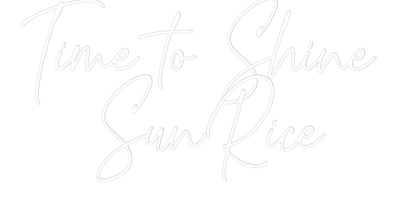 Custom Neon Text - Time to Shine...