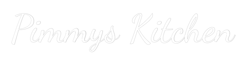 Custom Neon Text - Pimmys Kitchen