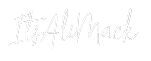 Custom Neon Text - ItsAliMack