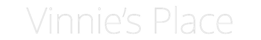 Custom Neon Text - Vinnie’s Place