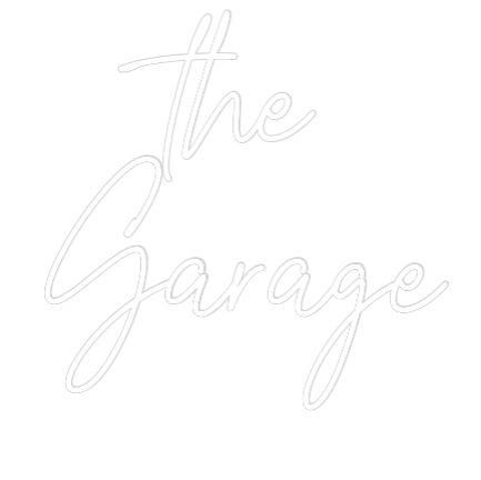 Custom Neon Text - the
Garage