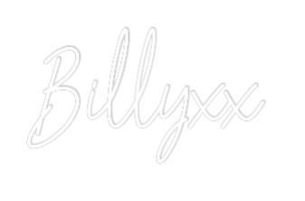 Custom Neon Text - Billyxx