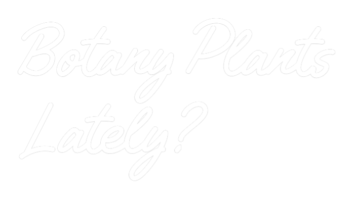 Custom Neon Text - Botany Plants...