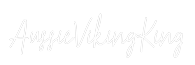 Custom Neon Text - AussieVikingK...