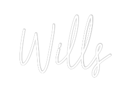 Custom Neon Text - Wills