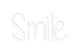 Custom Neon Text - Smile