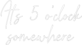 Custom Neon Text - It’s 5 o’cloc...