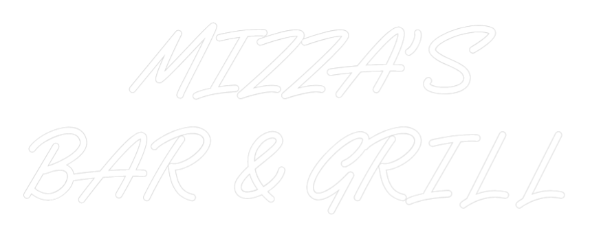 Custom Neon Text - MIZZA'S
...