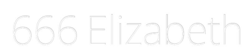 Custom Neon Text - 666 Elizabeth