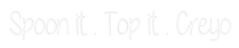 Custom Neon Text - Spoon it . To...