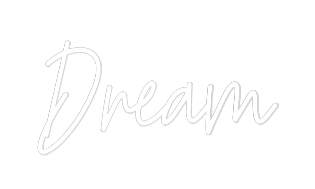 Custom Neon Text - Dream