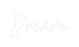 Custom Neon Text - Dream