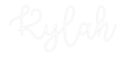 Custom Neon Text - Kylah