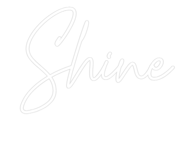 Custom Neon Text - Shine