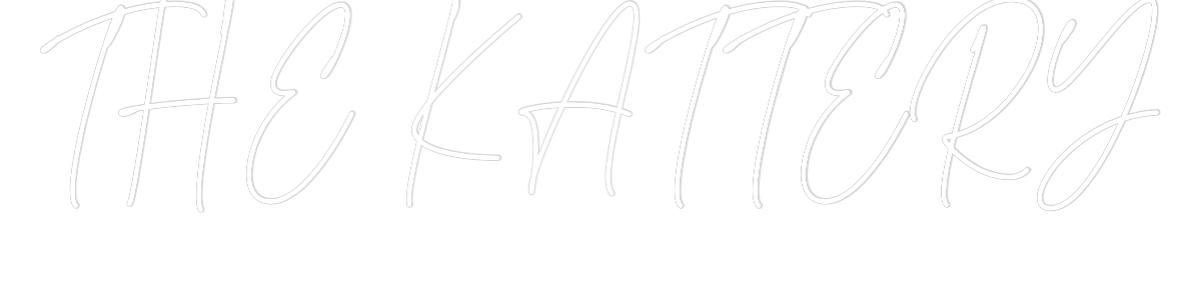 Custom Neon Text - THE KATTERY