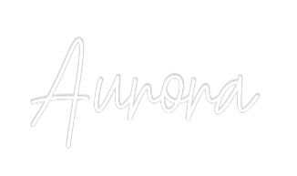 Custom Neon Text - Aurora