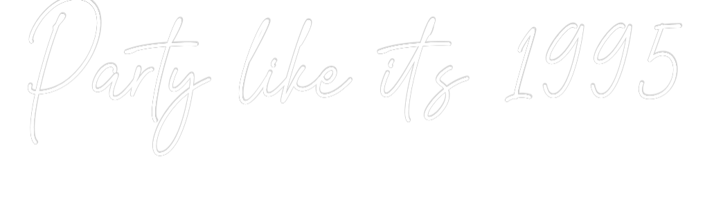 Custom Neon Text - Party like it...