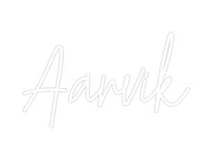 Custom Neon Text - Aarvik