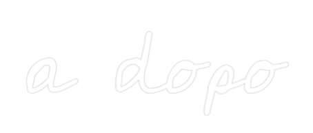 Custom Neon Text - a dopo