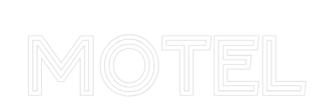 Custom Neon Text - MOTEL