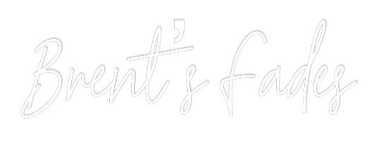 Custom Neon Text - Brent’s Fades