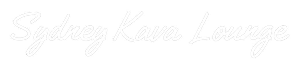 Custom Neon Text - Sydney Kava L...