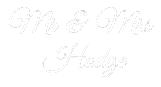 Custom Neon Text - Mr & Mrs
Ho...