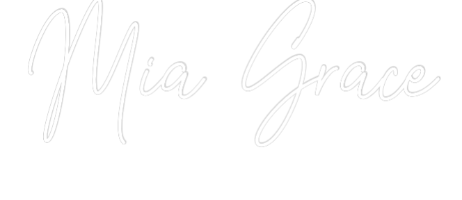 Custom Neon Text - Mia Grace