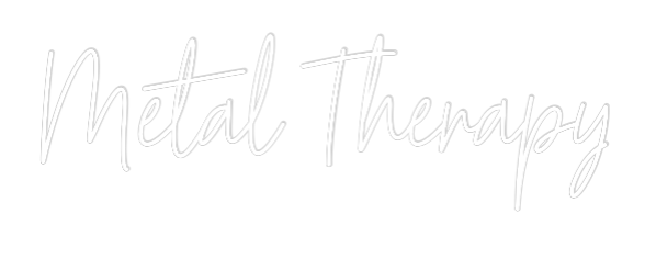 Custom Neon Text - Metal Therapy