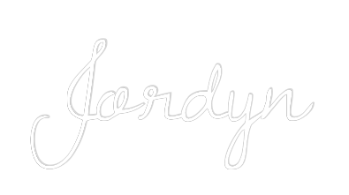 Custom Neon Text - Jordyn