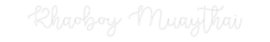 Custom Neon Text - Khaoboy Muayt...