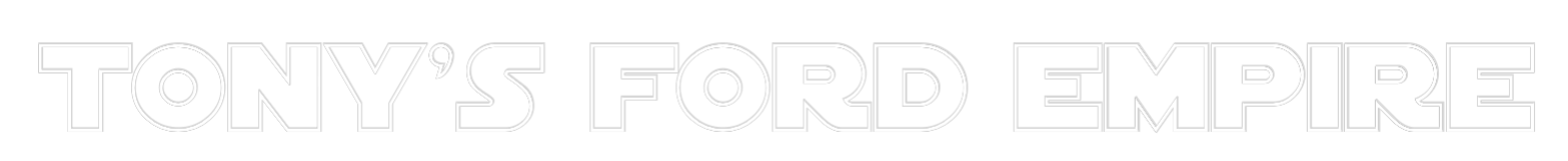 Custom Neon Text - tony’s ford e...