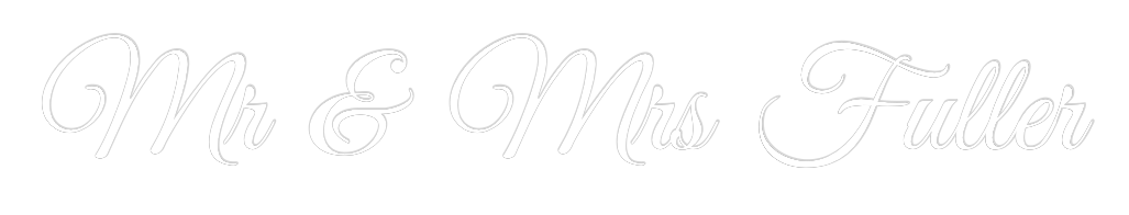 Custom Neon Text - Mr & Mrs Fuller