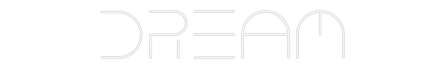 Custom Neon Text - Dream