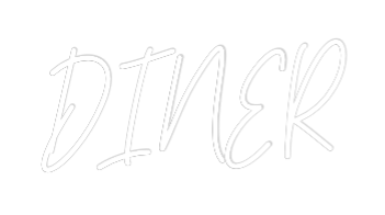 Custom Neon Text - DINER