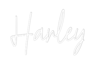 Custom Neon Text - Harley