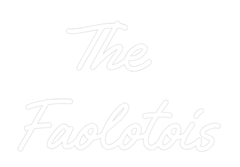 Custom Neon Text - The
Faolotois