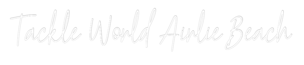 Custom Neon Text - Tackle World ...