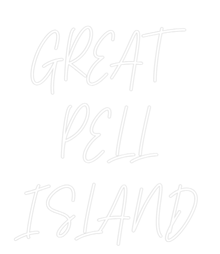 Custom Neon Text - GREAT
PELL
...